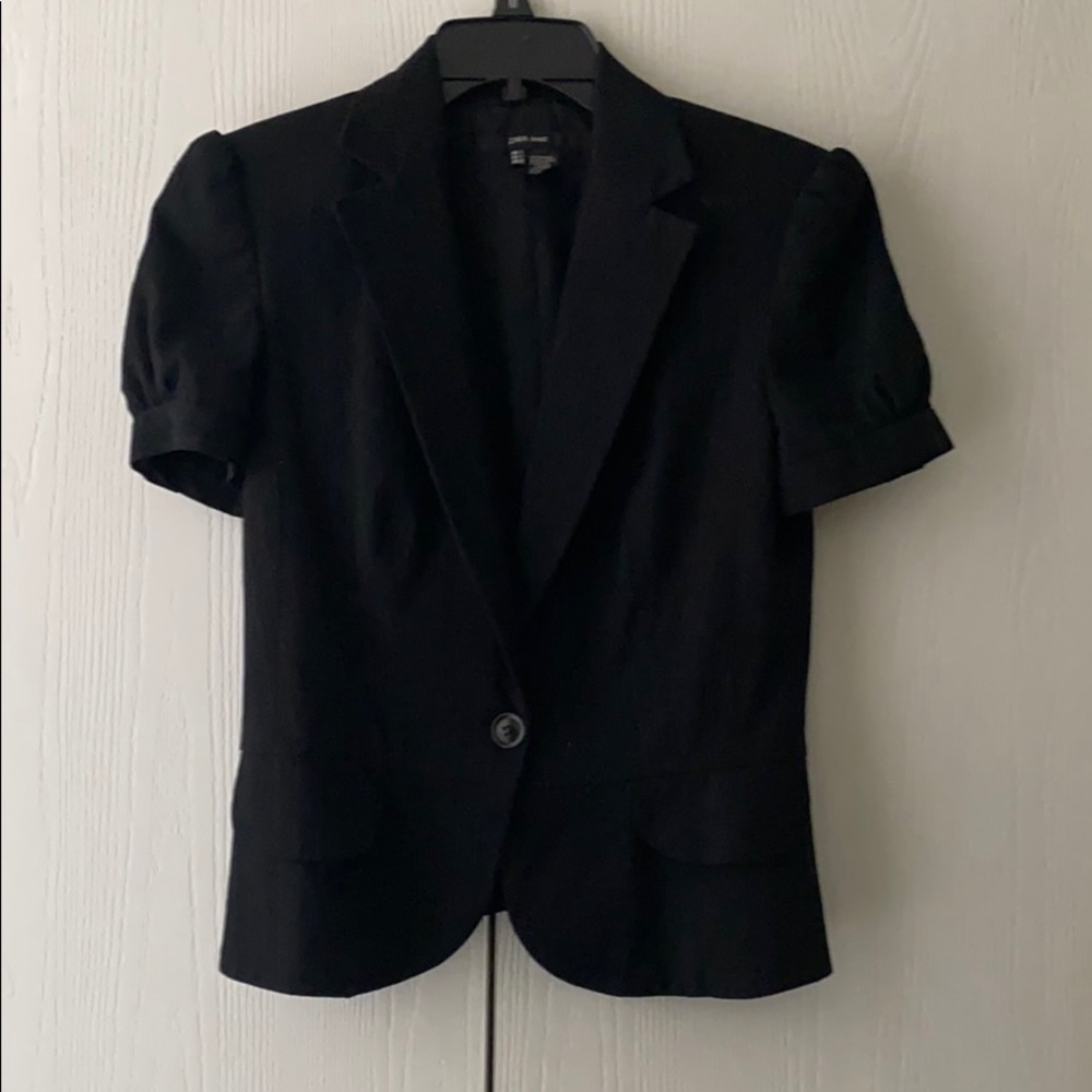 Zara Short Pinstripe Jacket - Picture 2 of 3